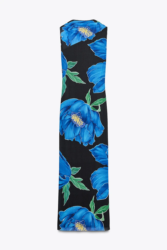 ROBE FLUIDE IMPRIMÉE