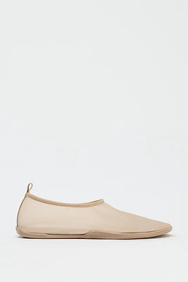 MESH BALLET FLATS