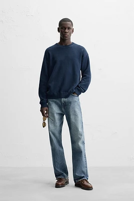 COTTON BLEND SWEATER
