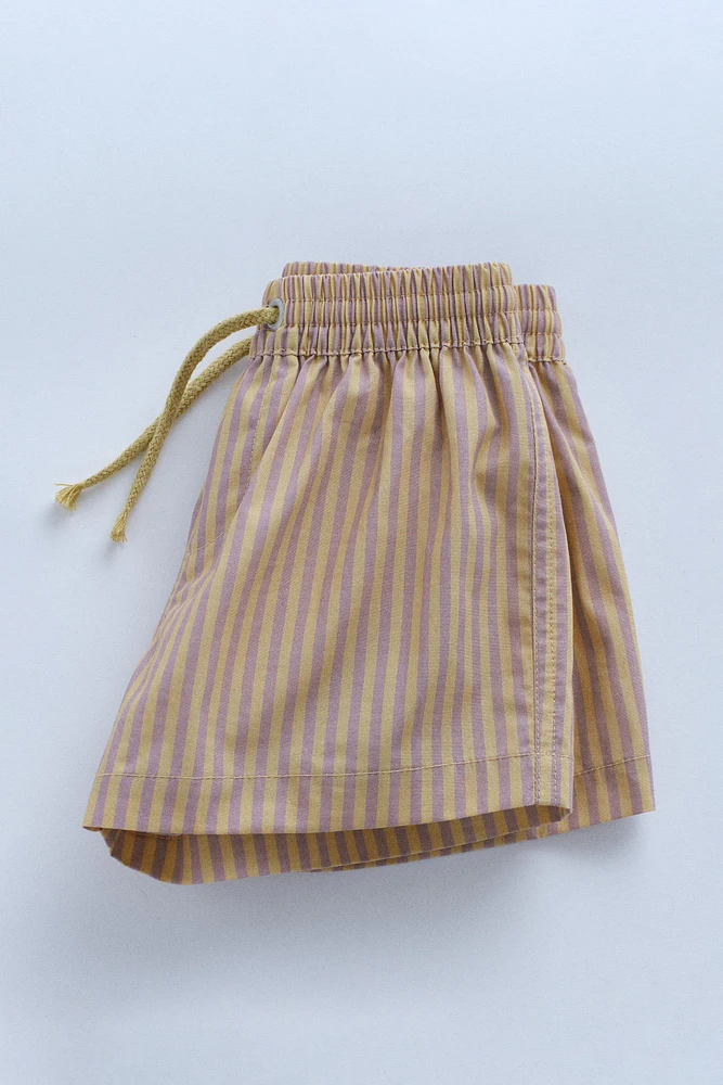 TIMELESZ - STRIPED SWIM SHORTS