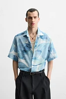ABSTRACT PRINT SHIRT