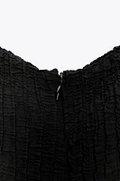 ROBE COMBINÉE FROISSÉE ZW COLLECTION
