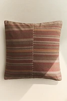 HOUSSE DE COUSSIN COTON RAYURES MULTICOLORES