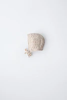 CHUNKY KNIT BONNET