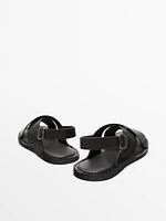Sandales croisées en cuir - Limited Edition