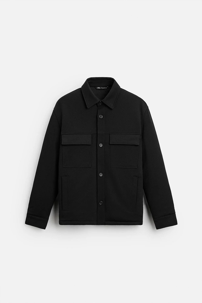 PADDED OVERSHIRT