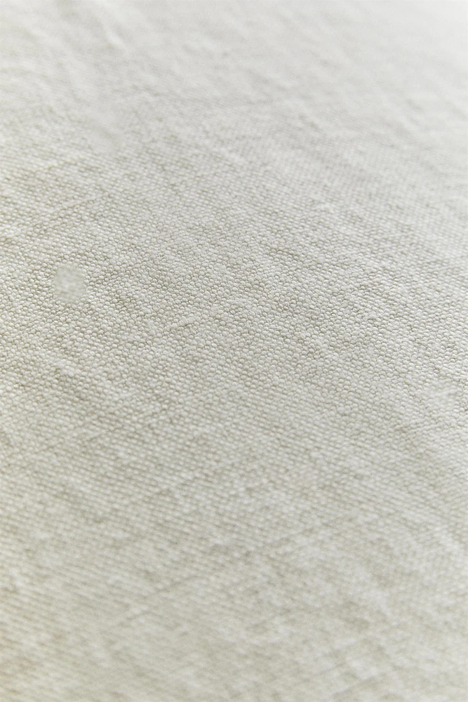 HOUSSE DE COUSSIN LIN EFFET DÉLAVÉ