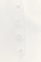 TOP GILET SATINÉ DOS NU