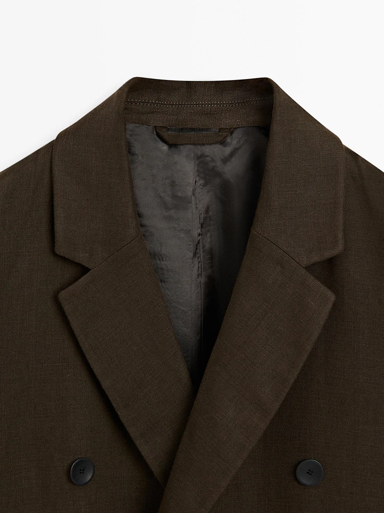 Trench en lin mélangé - Limited Edition
