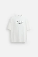 TEXT PRINT T-SHIRT