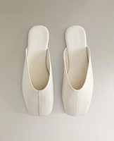 LEATHER MULES