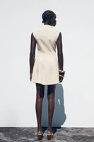 SLEEVELESS MINI DRESS