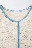 CROCHET KNIT ROMPER