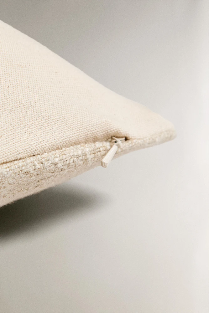 LINED THROW PILLOW COVER
