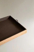 METAL ENTRANCE TRAY WITH HANDLES