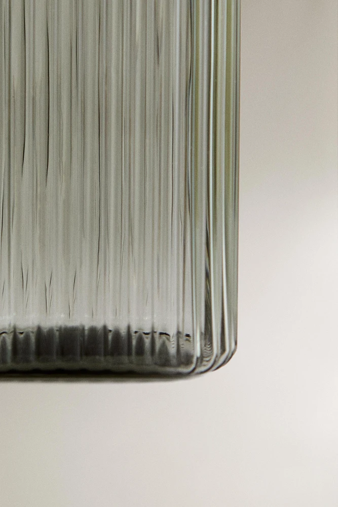 BOROSILICATE GLASS TOOTHBRUSH HOLDER