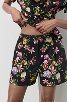 FLORAL PRINT SHORTS