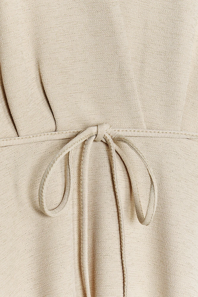 HALTER BELT DRESS