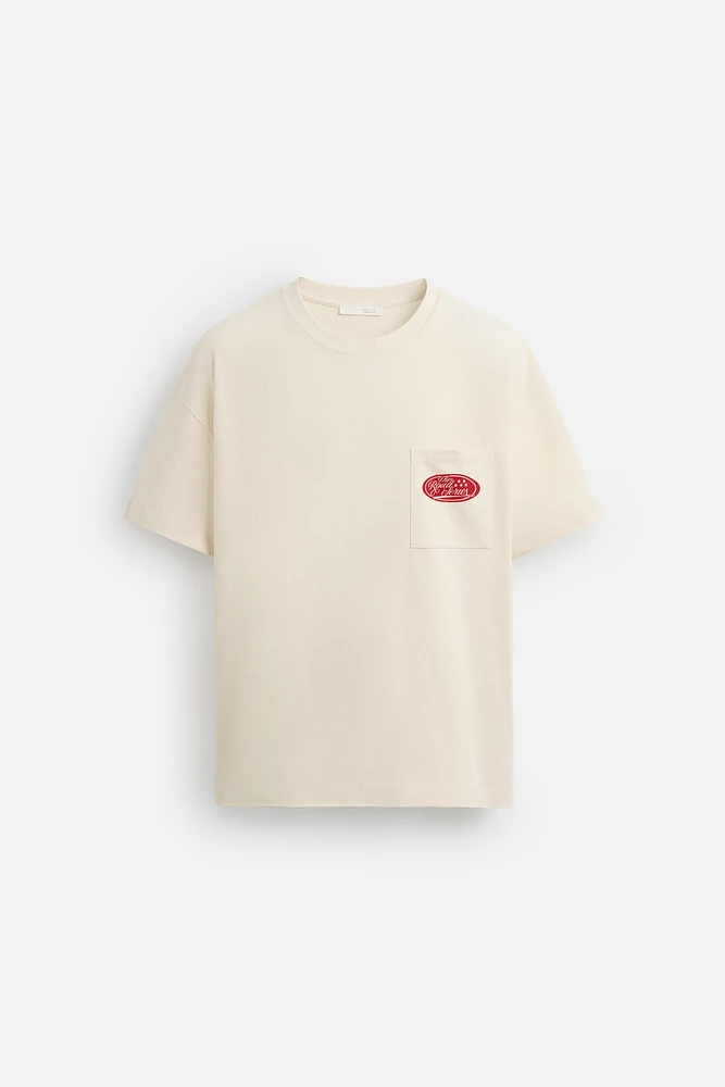 T-SHIRT À IMPRIMÉS BIMATIÈRE