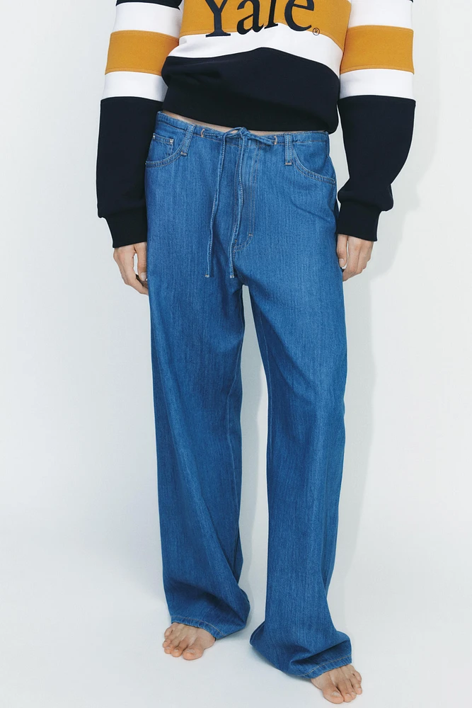 PANTALON DENIM TRF PIJAMERO