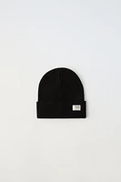 RIBBED COTTON HAT