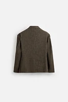 RELAXED FIT VISCOSE - COTTON LIMITED EDITION BLAZER