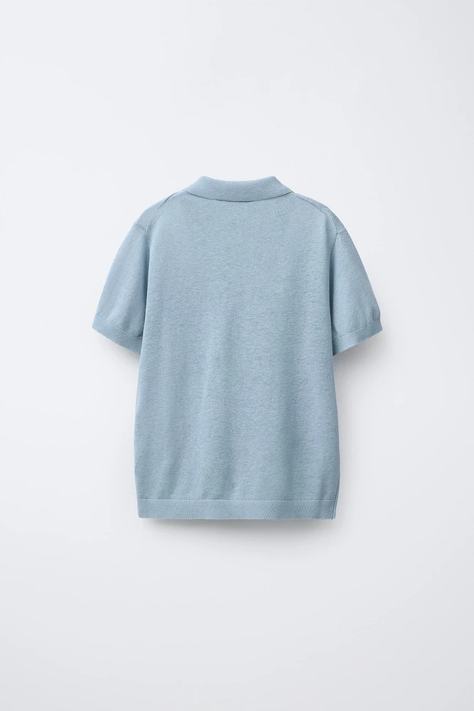 POLO COTON LIN