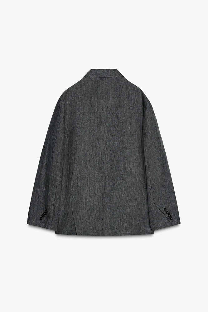 BLAZER MINIMAL 100 % LIN ZW COLLECTION
