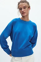 SWEAT EN MAILLE LISSE