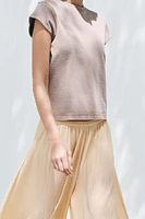 WASHED HEAVY COTTON T-SHIRT