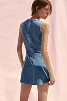 TRF GODET DENIM DRESS