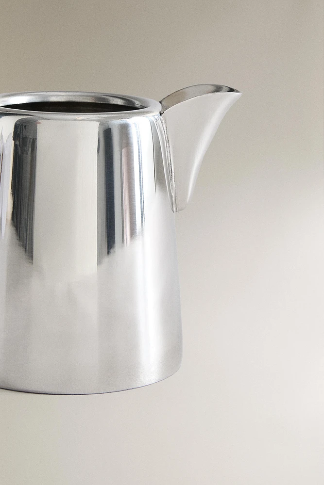 METAL MILK PITCHER SHINY