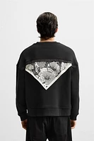 BANDANA PATCH SWEATSHIRT