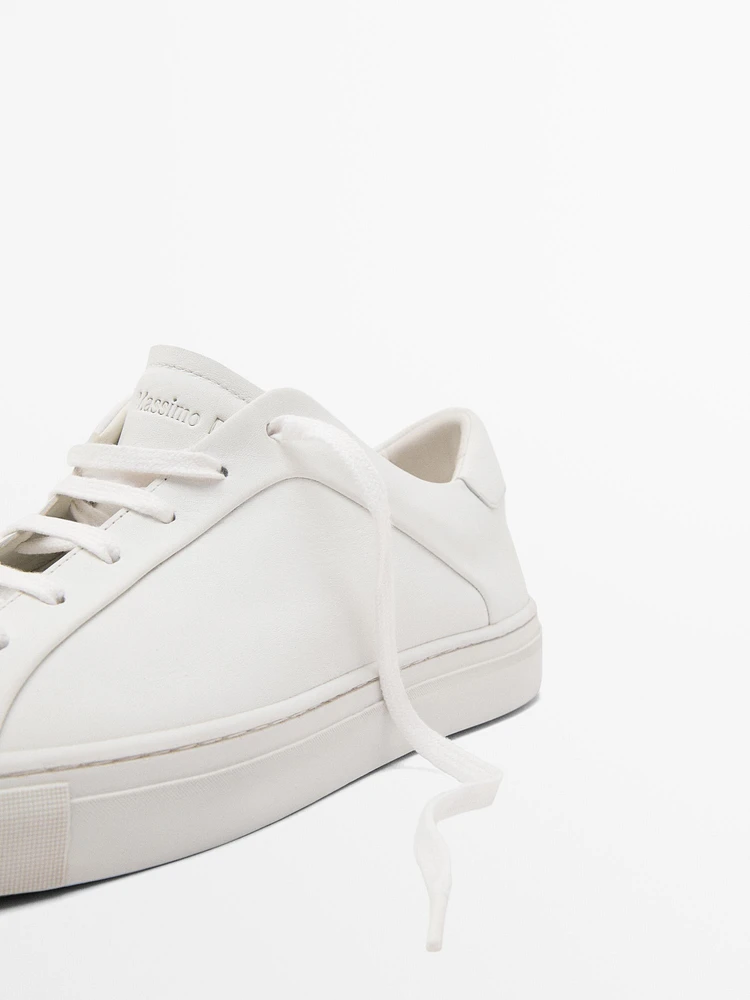 Tennis croûte de cuir
