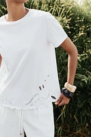 EMBROIDERED T-SHIRT