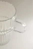 TASSE VERRE RELIEF