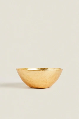 GOLDEN GLASS BOWL