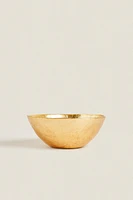 GOLDEN GLASS BOWL