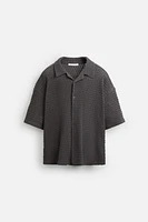 IRREGULAR TEXTURED SHIRT