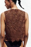 CROCHET VEST TOP