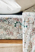 DRAP-HOUSSE ENFANT IMPRIMÉ MARIN