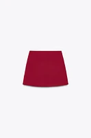 BASIC KNIT MINI SKIRT
