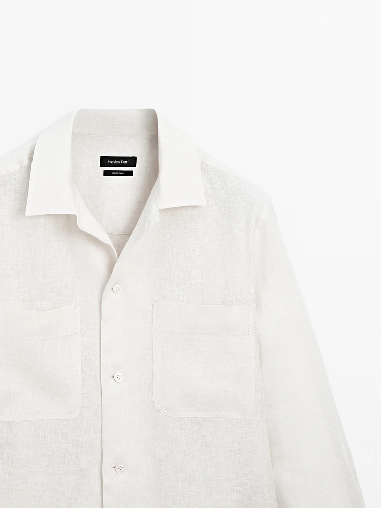 Surchemise légère 100 % lin - Limited Edition
