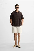 BERMUDA JOGGER STRUCTURÉ