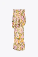 FLORAL PRINT DRESS - ZW COLLECTION LIMITED EDITION