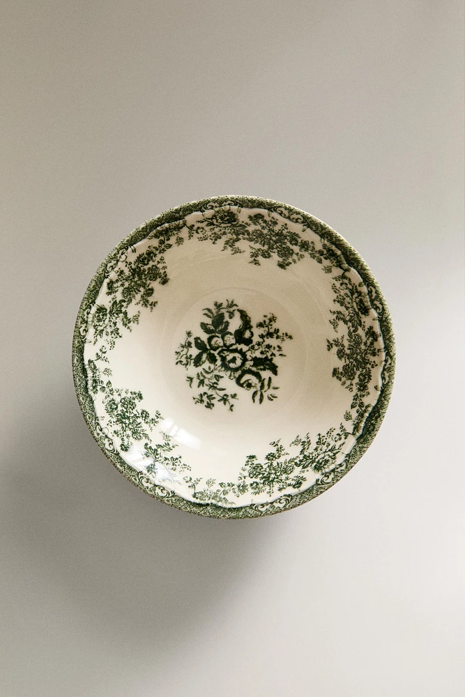 BOL FAÏENCE FLORAL
