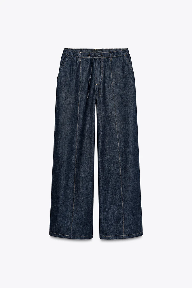 JEAN Z1975 JOGGER WIDE LEG TAILLE HAUTE