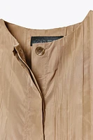 ZW COLLECTION PLEATED SHIRT