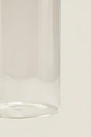 BOROSILICATE GLASS LANTERN VASE