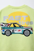 CAR PRINT T-SHIRT